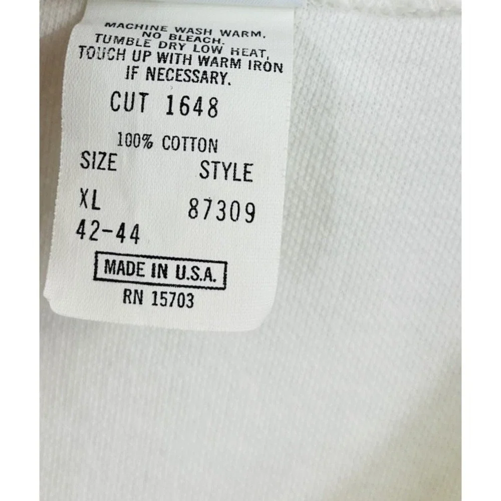 Vintage Royal Caribbean Cruise Club Sweater Short Sleeve V-Neck XL Cotton USA